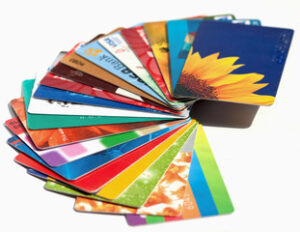 credit card fan
